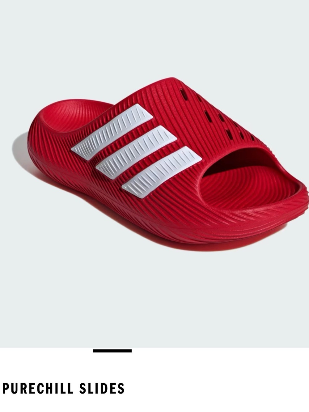 Adidas PureChill Slides Better Scarlett Size M6/W7 NIB